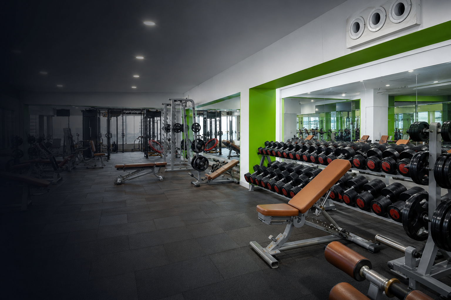 Apple Fitness World gym interior