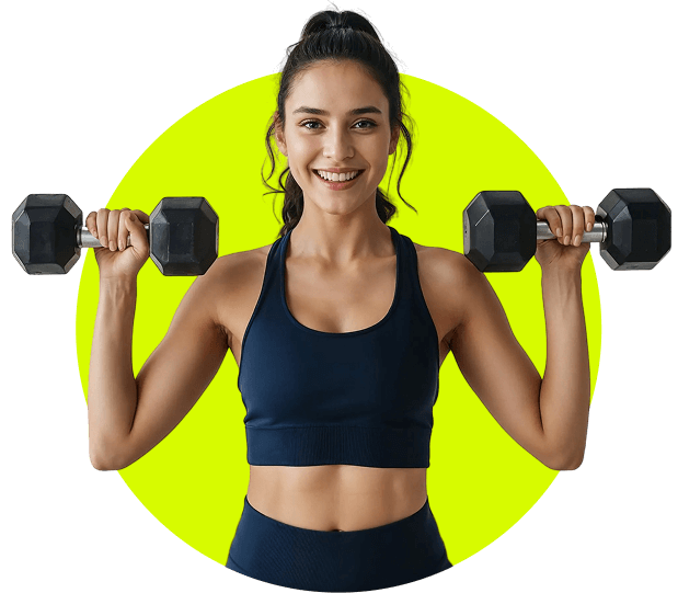 Apple Fitness World member working toward fitness goals